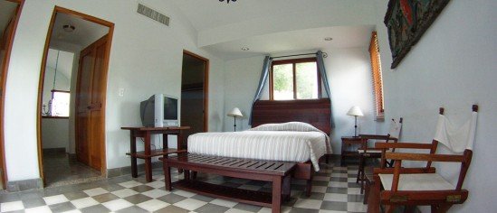 Bedroom at Palermo Hotel and Resort San Juan del Sur, Nicaragua