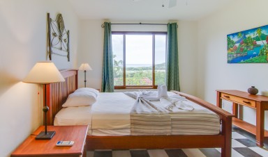 Bedroom at Palermo Hotel and Resort San Juan del Sur, Nicaragua