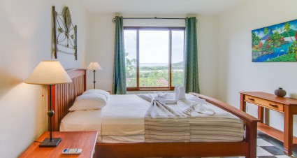 Bedroom at Palermo Hotel and Resort San Juan del Sur, Nicaragua