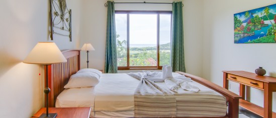 Bedroom at Palermo Hotel and Resort San Juan del Sur, Nicaragua