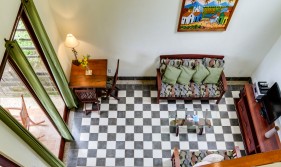 Living Room at Palermo Hotel and Resort San Juan del Sur, Nicaragua