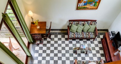 Living Room at Palermo Hotel and Resort San Juan del Sur, Nicaragua