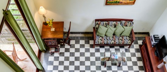 Living Room at Palermo Hotel and Resort San Juan del Sur, Nicaragua