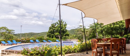 Pool at Villas De Palermo near San Juan del Sur Nicaragua