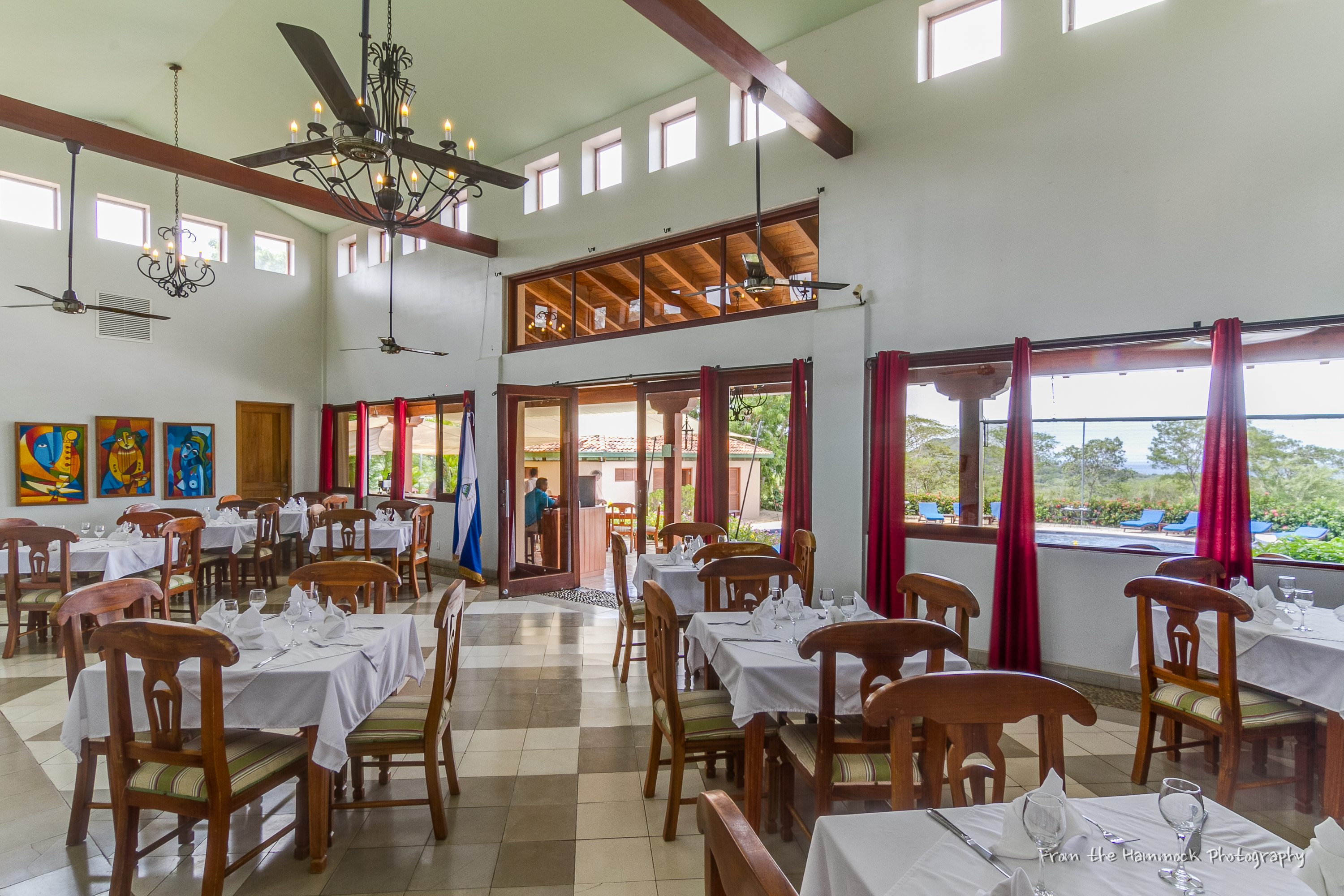 Terraza de palermo restaurant at Palermo Hotel and Resort San Juan del Sur, Nicaragua